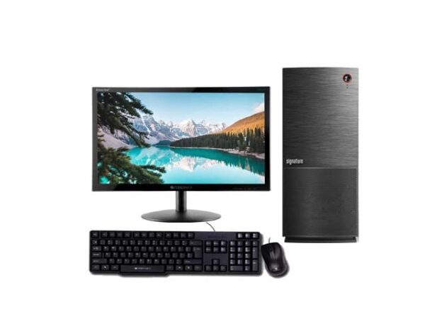 i5 assembled desktop with 19 inch monitor