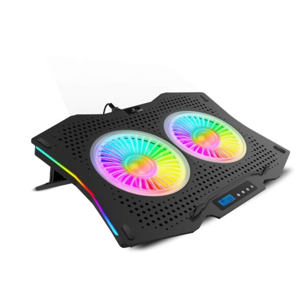 ZEBRONICS Zeb- NC9000 Laptop Cooling pad with Dual 110mm Fan